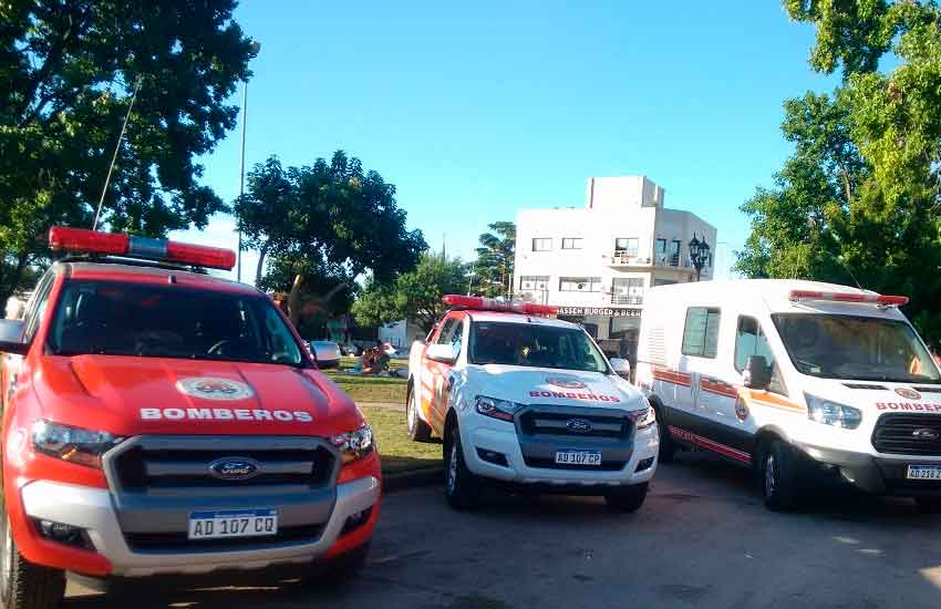 Bomberos presentó las nuevas unidades