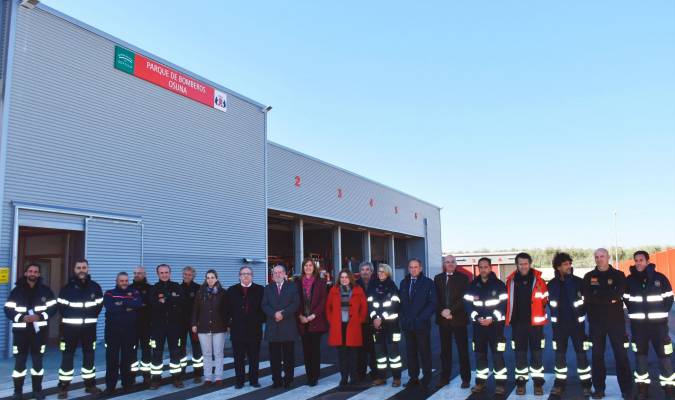 Inaugurado el parque de bomberos de Osuna