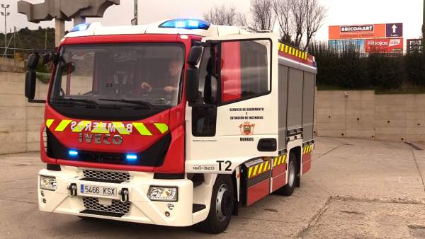 Los bomberos de Burgos incorporan a su flota un nuevo camión autobomba