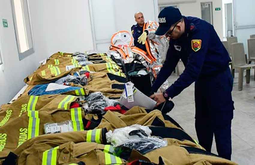 Nuevos equipos de protección para Bomberos Dosquebradas