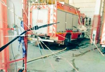 Sigue adelante la investigación del ataque a un camión de bomberos