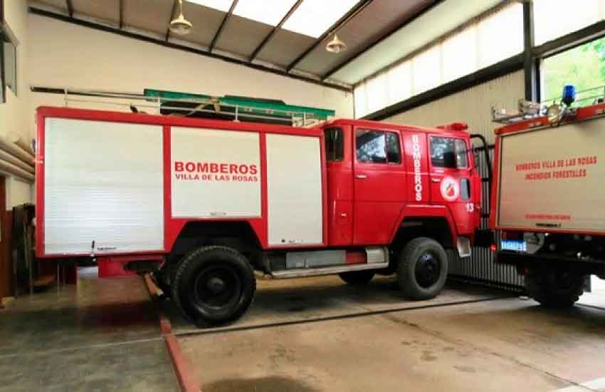 Interna en el cuartel de Bomberos de Villa de las Rosas