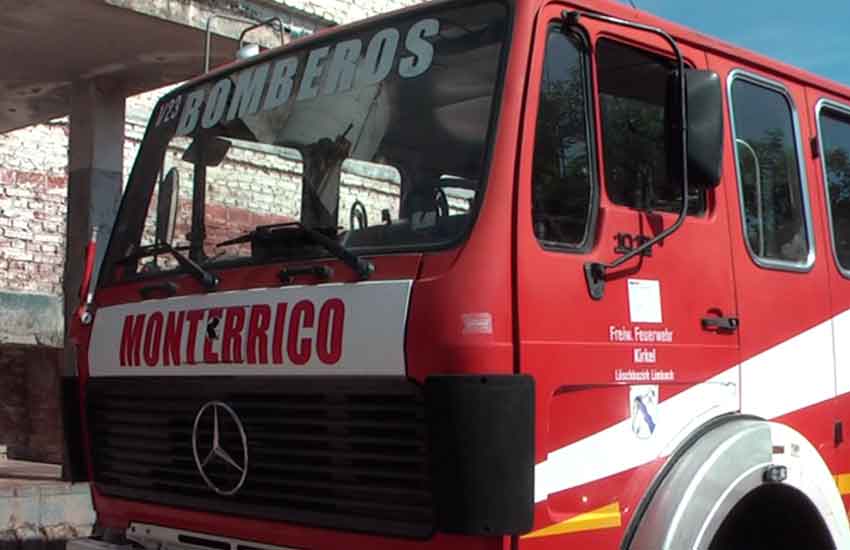 Bomberos voluntarios de Monterrico piden ayuda económica