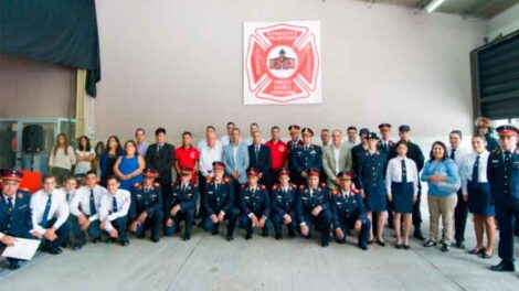Bomberos de Trelew realizaron el festejo de su 43° Aniversario