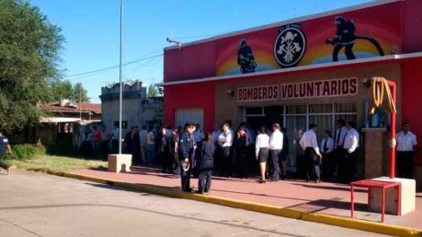Bomberos Voluntarios de 25 de Mayo celebraron su 60° Aniversario