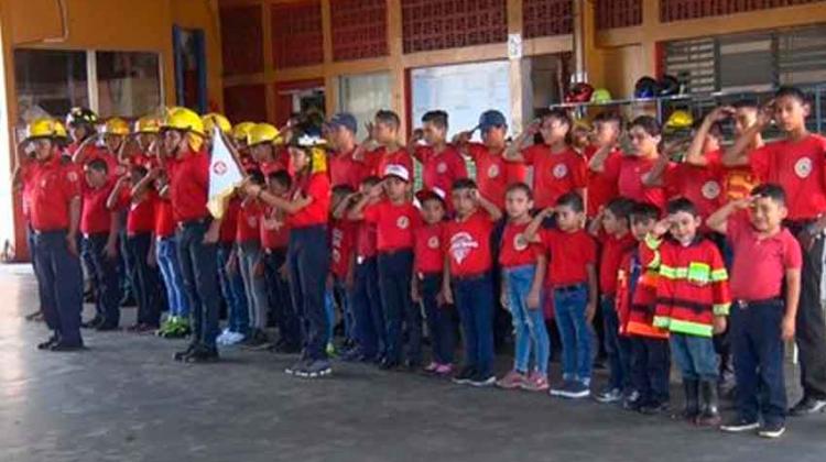 Brigada Infantil de Bomberos celebra 24 aniversario