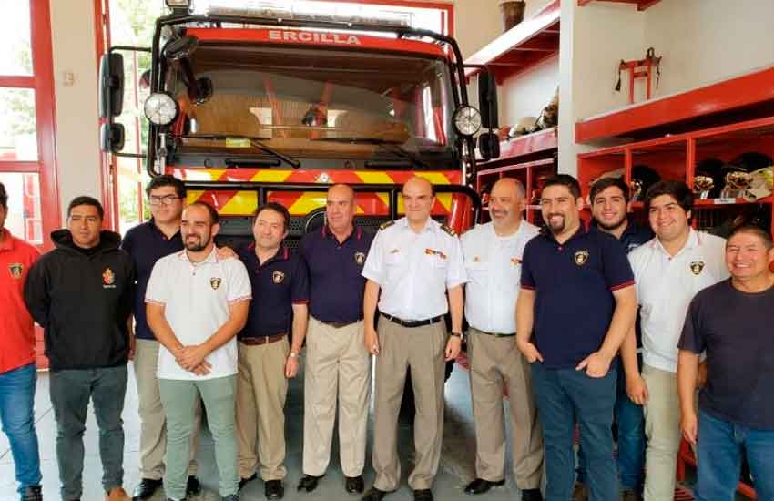 Entregan carros bomba a la región de La Araucanía