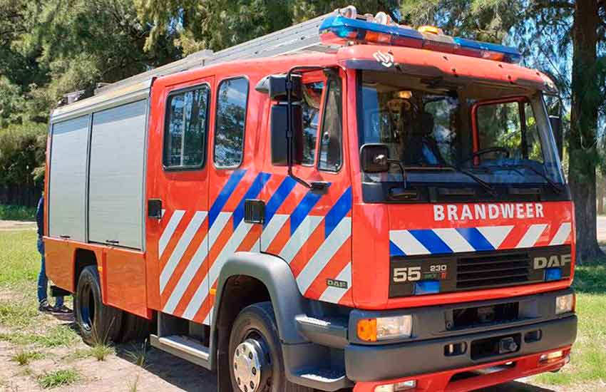 Bomberos de Cañada de Gómez recibieron nueva autobomba