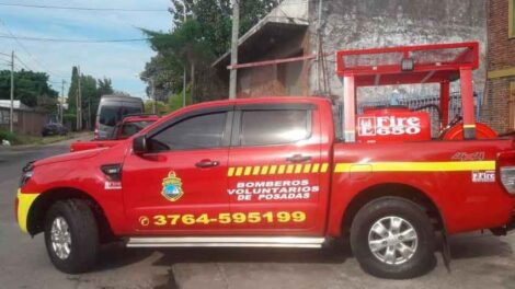 Nueva unidad de ataque rápido para Bomberos de Posadas