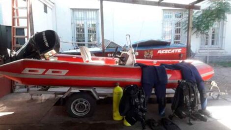 Se incorporaron cinco nuevos buzos al cuerpo de Bomberos