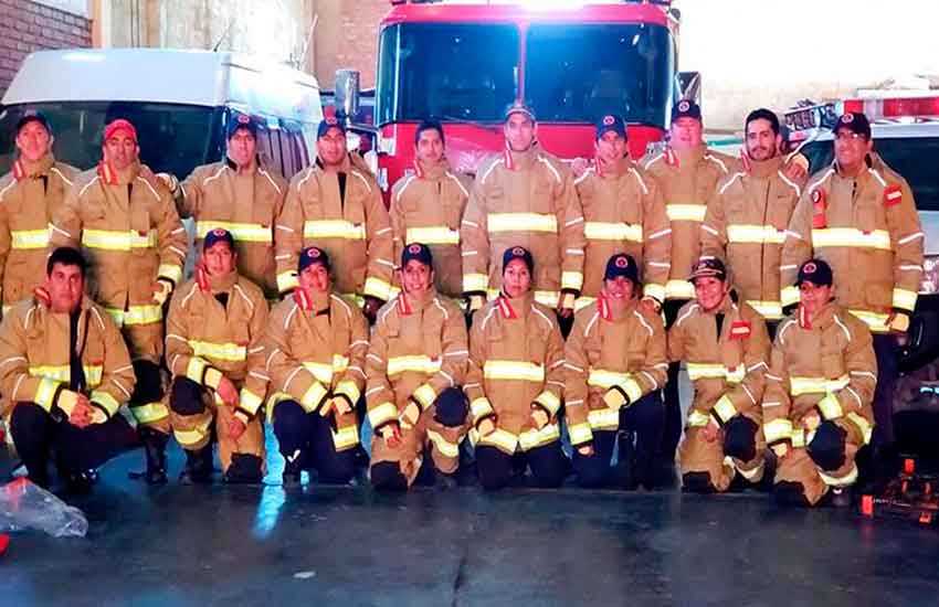 Nuevo equipamiento de Bomberos de Santa María