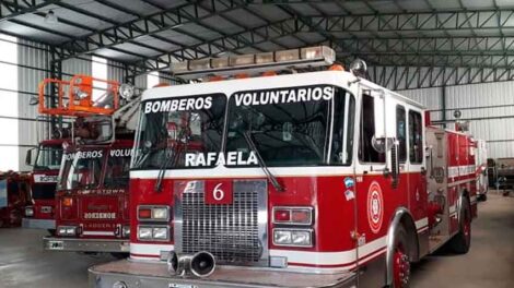Bomberos de Rafaela cumplieron sus primeros 10 años de vida
