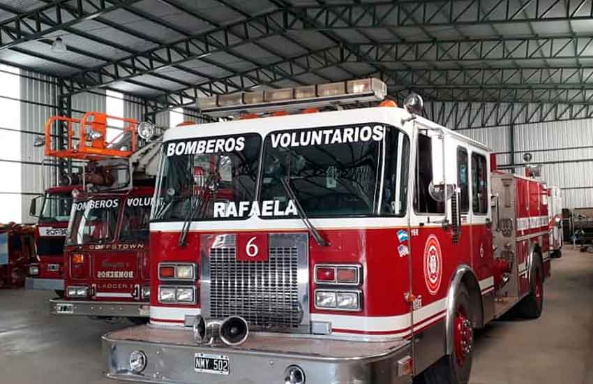 Bomberos de Rafaela cumplieron sus primeros 10 años de vida