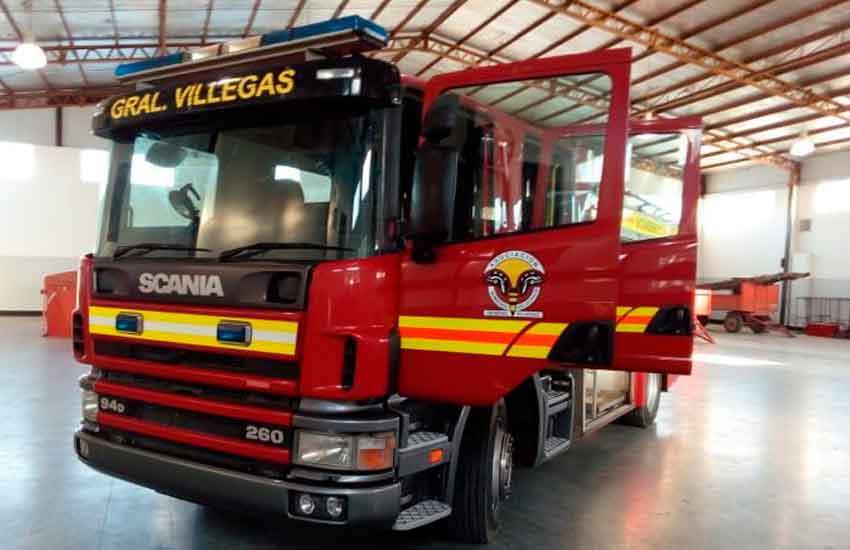 Nuevo autobomba para Bomberos Voluntarios de General Villegas