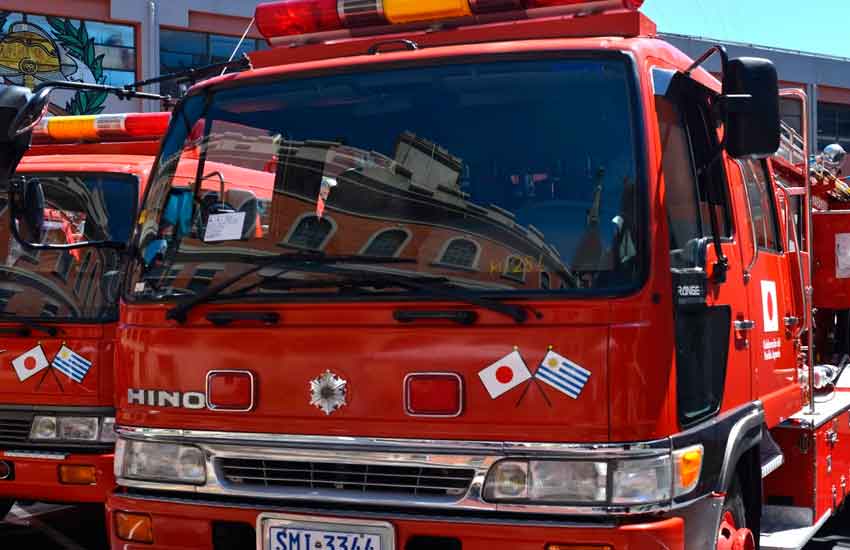 Desalojan y cierran destacamento de Bomberos de Villa Ansina