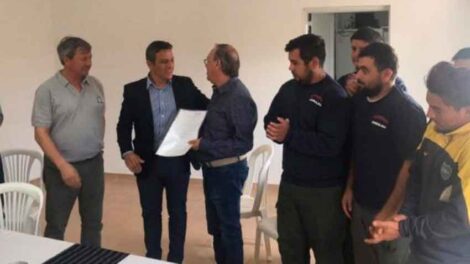 Se puso en funciones el Cuerpo de Bomberos Voluntarios