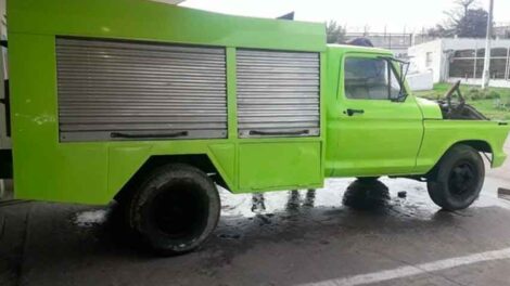 Presos de un penal de La Plata restauraron una autobomba