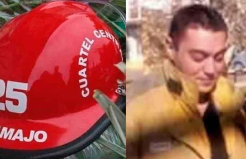 Homenaje a Luis Gramajo, el bombero que murió combatiendo un incendio