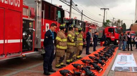 Nuevos equipos para el Cuerpo de Bomberos de Bogotá