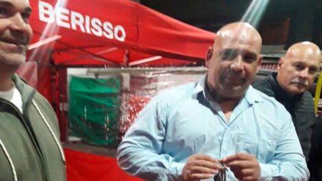 Roberto Scafati asumió la presidencia de Bomberos de Berisso