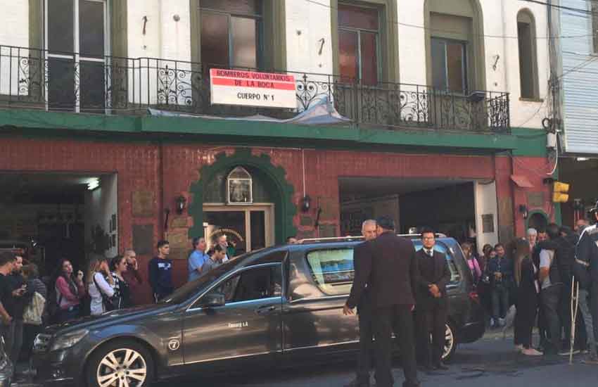 Profundo pesar en Bomberos de La Boca por el fallecimiento de emblemático Bombero