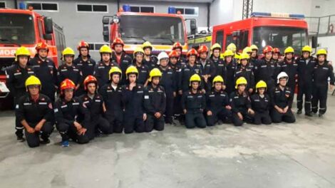 Bomberos Voluntarios de Rojas cuenta con cascos de última generación