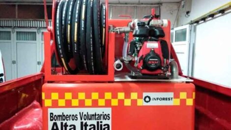 Bomberos de Alta Italia adquirieron nuevos equipamientos