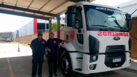 Bomberos Voluntarios de Juan Pujol suma nueva unidad