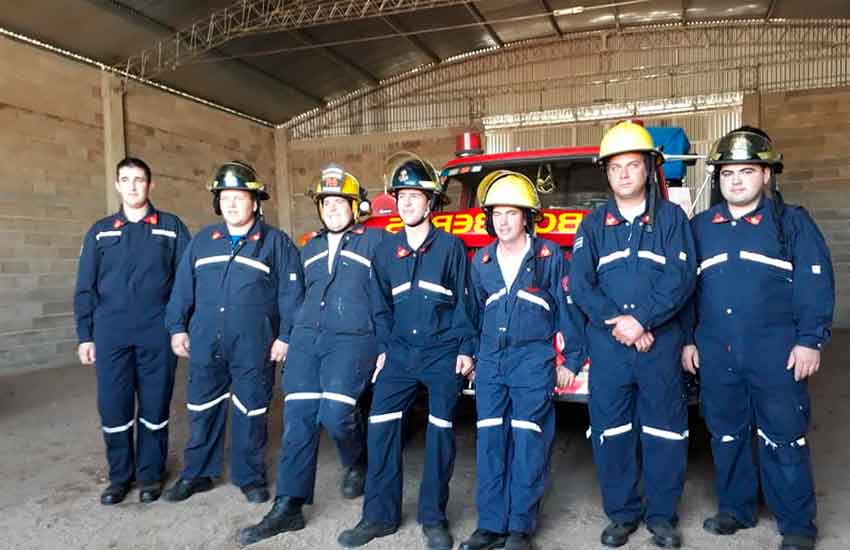 Bomberos Voluntarios de Las Vertientes inauguraron su cuartel