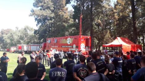 Más de 120 Bomberos Voluntarios participaron de una capacitación integral