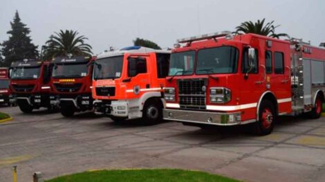 Entregaron nuevos carros para Bomberos de la Región de Magallanes