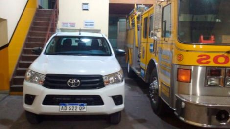 Nueva unidad de los Bomberos Voluntarios de San Jerónimo Norte