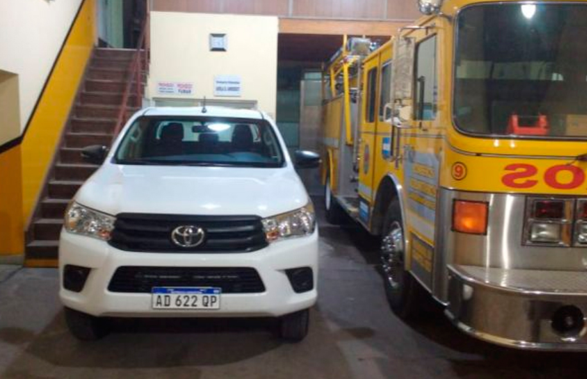 Nueva unidad de los Bomberos Voluntarios de San Jerónimo Norte