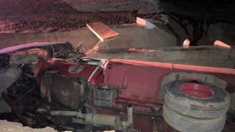 Detienen a sujeto que robó cisterna del Cuartel de Bomberos