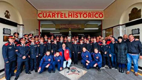 Bomberos Voluntarios de San Fernando festejaron su 123° aniversario