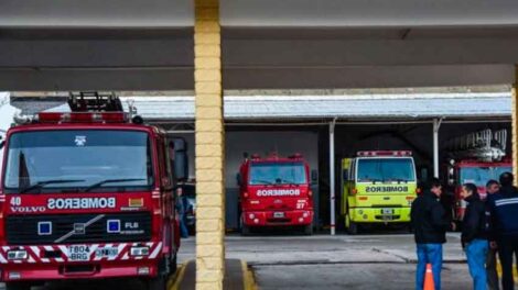 Venta de lentejas a beneficio de los Bomberos de Comodoro Rivadavia