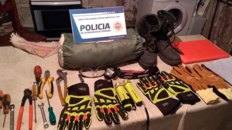 Recuperan lo robado en Bomberos y hay un detenido