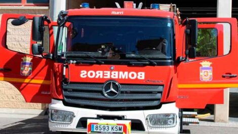 Nueva autobomba urbana ligera para los bomberos de Úbeda