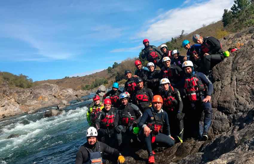 Entrenamiento de la Brigada de Rescate Acuático de la Federación de Córdoba