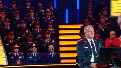 Bomberos ganaron 180 mil pesos en "¿Quién quiere ser millonario?"