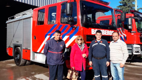 Nueva unidad adquirida por Bomberos Voluntarios de Rufino