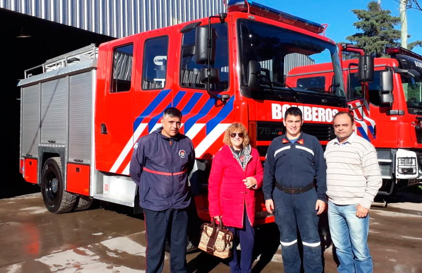 Nueva unidad adquirida por Bomberos Voluntarios de Rufino