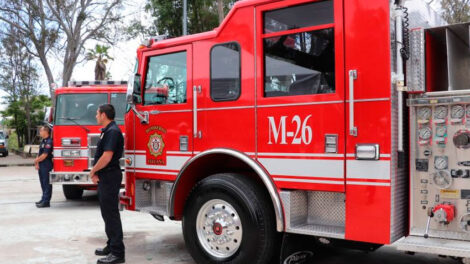 Refuerzan bomberos Tijuana con ocho unidades nuevas