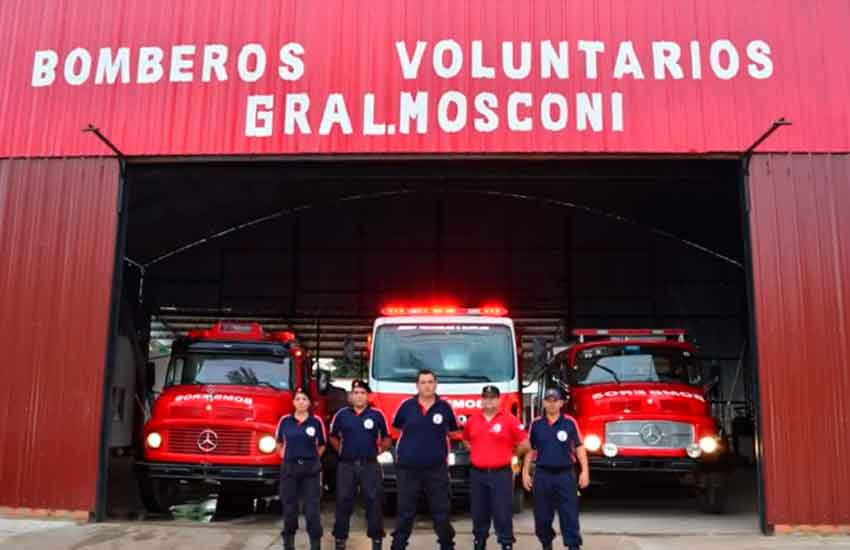 Inauguración del Nuevo Edificio de Bomberos de Mosconi