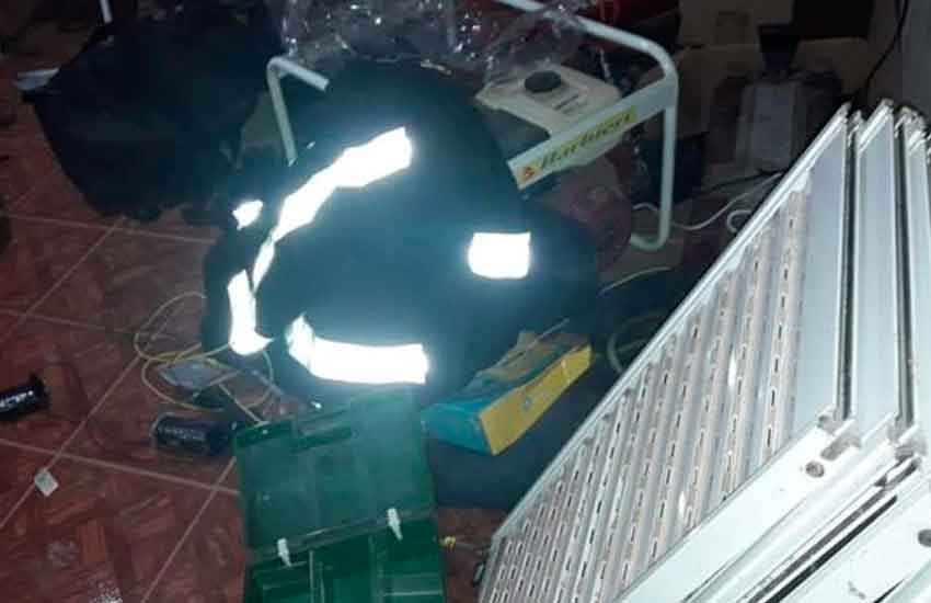 Robaron en el cuartel de Bomberos Voluntarios de Pinedo