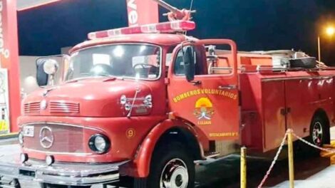 Bomberos Voluntarios de Irigoyen ya cuentan con autobomba