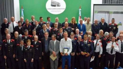 Entregaron reconocimientos a Bomberos Voluntarios entrerrianos