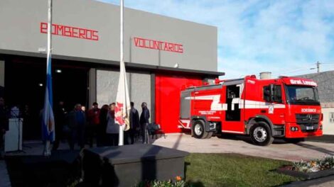 Nuevo autobomba para los Bomberos de General Levalle