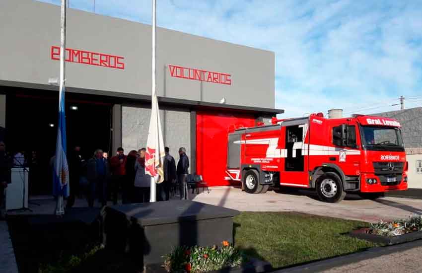 Nuevo autobomba para los Bomberos de General Levalle