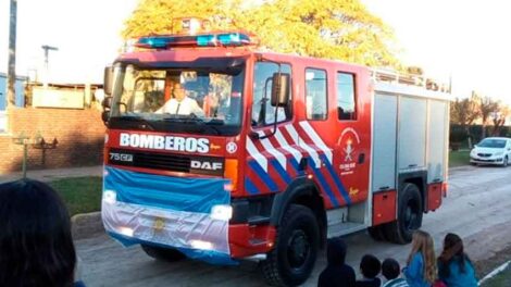 Celebración y nuevo autobomba en Colonia Sere